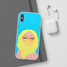 Load image into Gallery viewer, Pop of Joy! Muslimah Hijab Flexi Phone Case - Sky Blue
