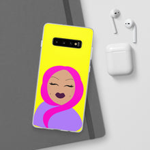Load image into Gallery viewer, Pop of Joy! Muslimah Hijab Flexi Phone Case - Yellow
