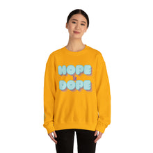 Load image into Gallery viewer, Hope is Dope - Unisex Heavy Blend™ Crewneck Sweatshirt
