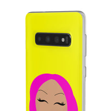 Load image into Gallery viewer, Pop of Joy! Muslimah Hijab Flexi Phone Case - Yellow
