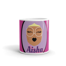 Load image into Gallery viewer, lilac hijabi art coffee mug
