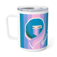 Load image into Gallery viewer, Shine Your Nur (Cream) Blue Light - Insulated Coffee Mug, 10oz
