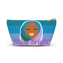 Load image into Gallery viewer, Shine Bright - Accessory Bag (Blue Light)
