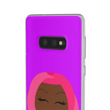 Load image into Gallery viewer, Pop of Joy! Muslimah Hijab Flexi Phone Case - Violet
